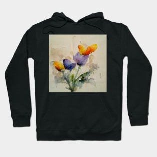 Elegant blooms of yesteryear III Hoodie